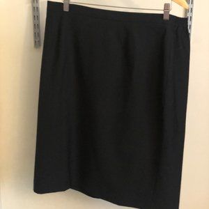 Classic Black Skirt Size 18 Jones New York